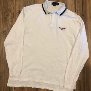 VTG Polo Sports Ralph Lauren Long Sleeve Men XL